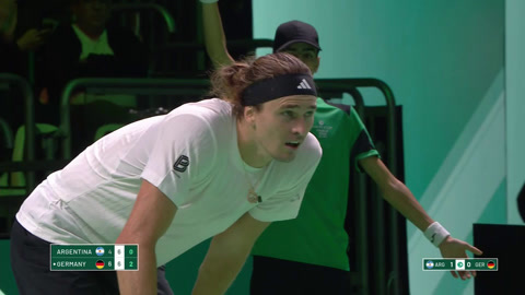 关于戴维斯杯横扫联合杯，兹维列夫关键制胜的信息